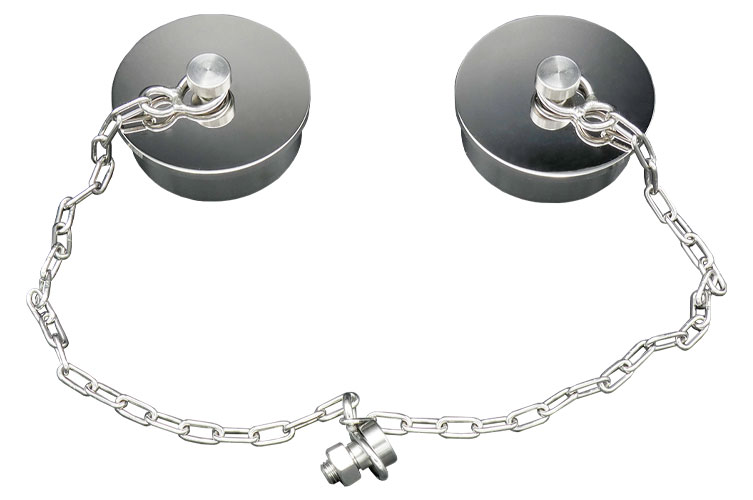 SCS13 65 町野男キャップ 送水口用 鎖セット品 報商製作所 (00250540)