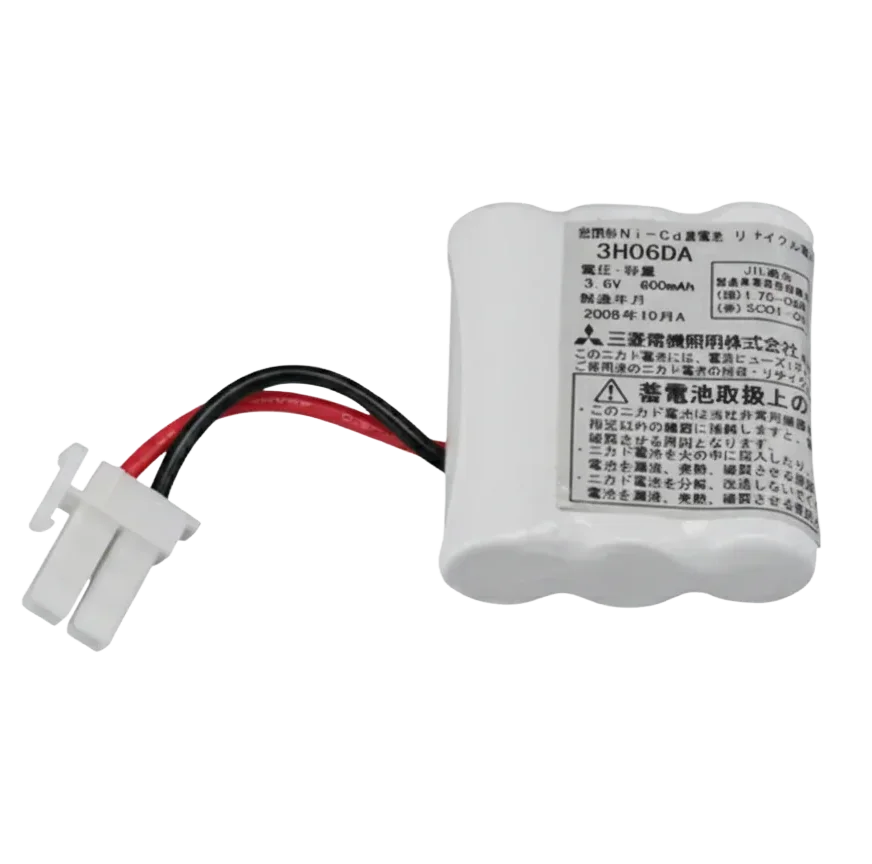 3H06DA 三菱電機 純正部品 新品 誘導灯用交換電池 3.6V600mAh/700mAh