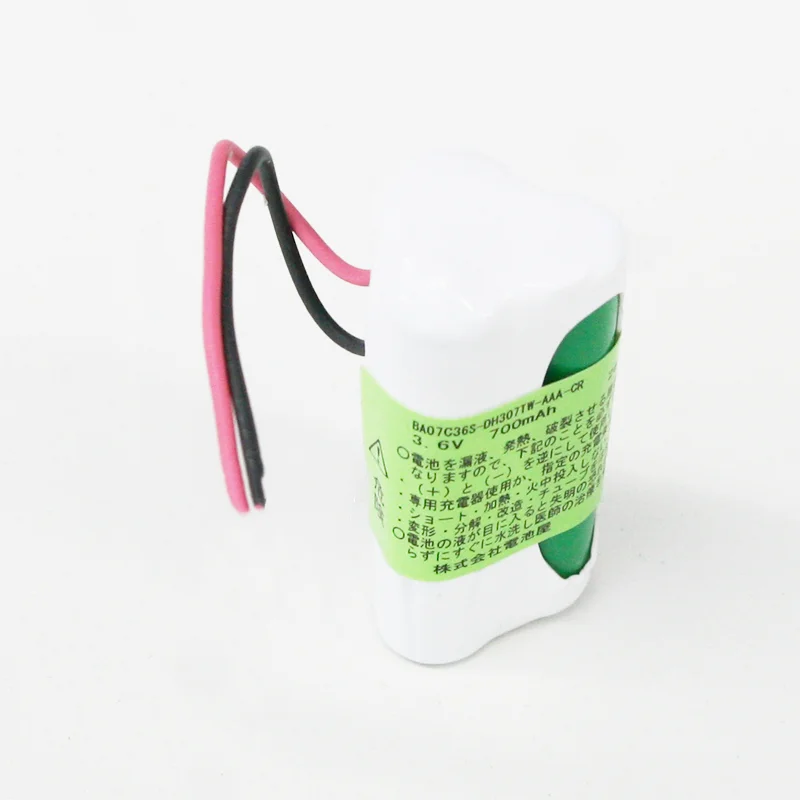 BA0.7C-3.6相当品 電池屋新品 組電池 エニー相当品 3.6V700mAh ニッケル水素 俵型 コネクターなしリード線のみ