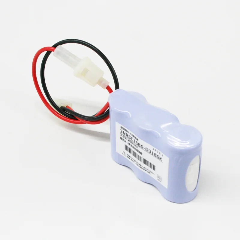 3NR-SC-1SB相当品 日立製誘導灯器具用交換電池 3.6V1200mAh ※ヒューズ付き <年度シール付き> コネクター付きそのまま取付できます。 【全国一律送料450円】
