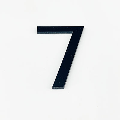 MOJI-7  東芝ライテック 【数字：7】 純正  電池内蔵階段灯ブラケット用文字 55mmタイプ  【送料全国一律275円】