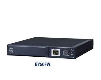 BY50FW オムロン製 常時商用給電方式(正弦波) 薄型UPS(無停電電源装置)
