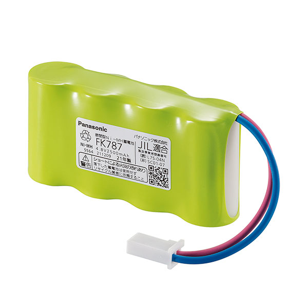 FK787 パナソニック 純正部品 新品 誘導灯用・非常灯用交換電池 4.8V2500mAh [SOU]