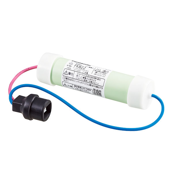 FK822 パナソニック 誘導灯・非常灯用交換電池 2.4V3000mAh 防滴仕様 (FK311後継品)