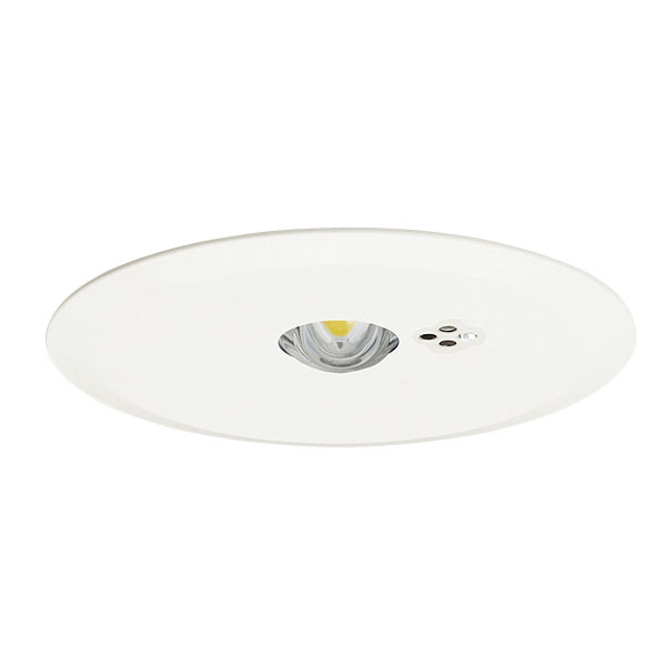 NNFB91615C パナソニック 新品 リニューアル用 天井埋込型 ( 昼白色 ) LED非常用照明器具 30分間タイプ 低天井用(~3m ) 自己点検スイッチ付 リモコン自己点検機能付/埋込穴φ150 ( NNFB91615J 後継)