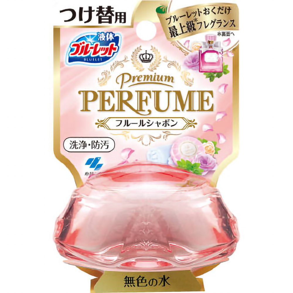 小林製薬 純正品 ブルーレット プレミアムパフューム つけ替用 フルールシャボン 4987072050859【単品販売。ケース販売ではございません。】