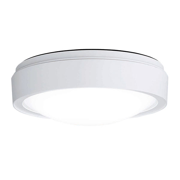 【中止品】NWCF11100C LE1 パナソニック 天井直付型・壁直付型LED(昼白色)シーリング階段灯(ブラケット兼用型)・階段通路誘導灯 30分間タイプ 防雨型・自己点検スイッチ付・リモコン自己点検機能付 丸形蛍光灯20形1灯器具相当 FCL20形