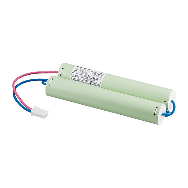FK869 パナソニック メーカー純正品 非常灯器具用交換電池 7.2V3000mAh (FK348後継品) ニッケル水素電池 [SOU]