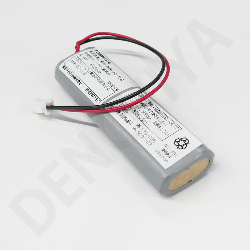 4HR-AC-TLB 東芝ライテック 純正部品 新品 誘導灯用バッテリー  4NR-AC-TLB後継  4.8V600mAh