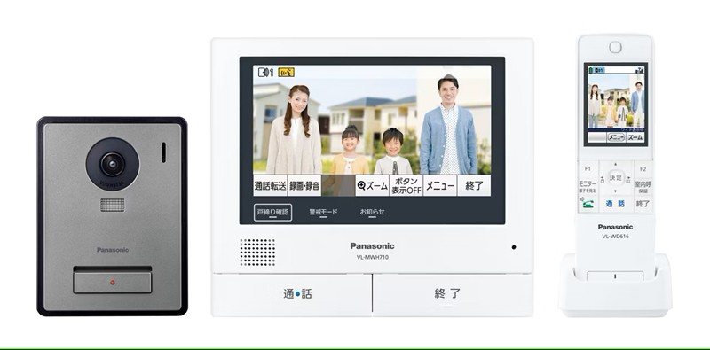 【2026年7月1日時点で納期未定】VL-SWE710KF パナソニック 新品 ワイヤレスモニター付テレビドアホン 3-7タイプ 電源コード式