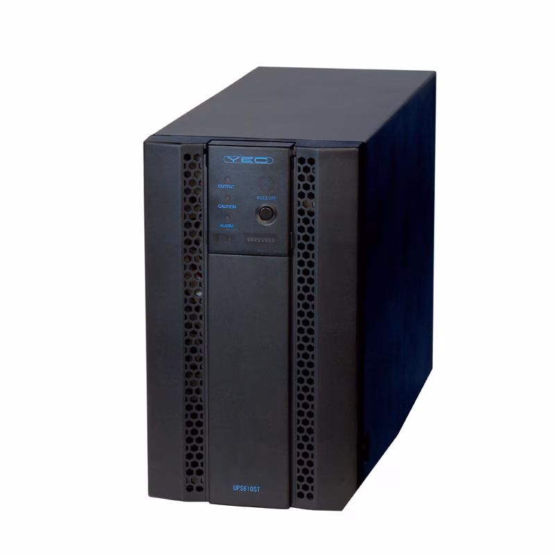 YEUP-061STA ユタカ製 Super Towerシリーズ エコモード搭載 常時インバータ給電方式 UPS610ST 縦置型UPS(無停電電源装置)