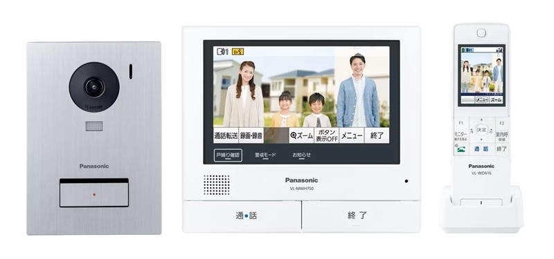 VL-SWE750KS パナソニック ワイヤレスモニター付テレビドアホン 3-7タイプ(電源コード式)