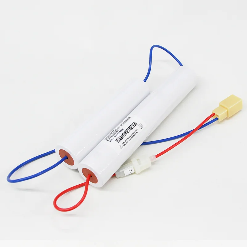 5NR-2000H-2S相当品(同等品) 電池屋製新品 6V2000mAh 非常灯用交換電池<年度シール付き> コネクター付きそのまま取付できます。