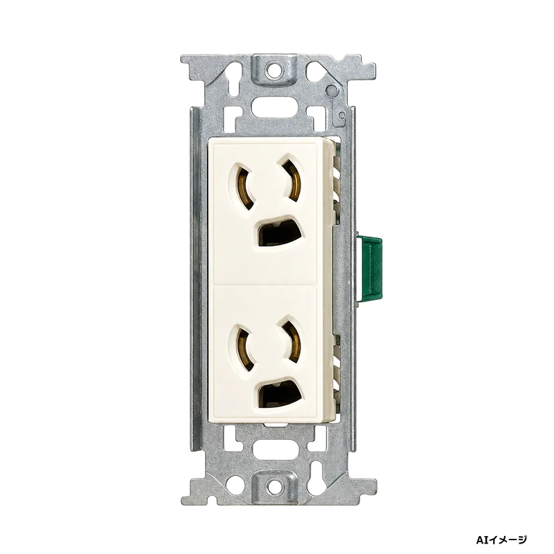 WN1162 パナソニック 新品 埋込抜け止め接地ダブルコンセント 15A125V 【送料全国一律275円】
