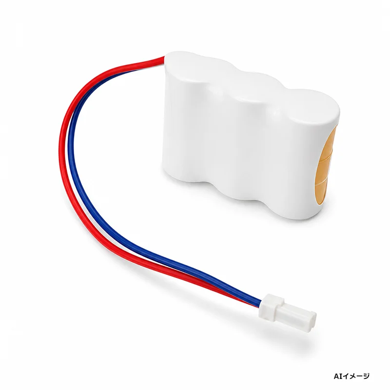 3-C2.5H S形 古河電池製 3N23DA相当品 3.6V2500mAh コネクター：三菱