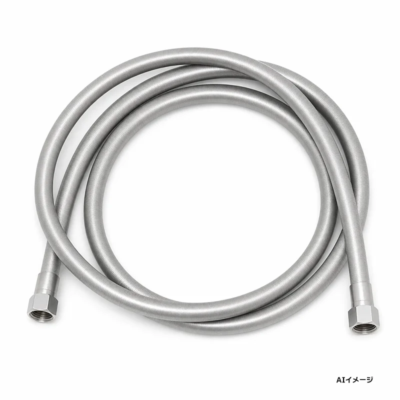 RLXZKF2B18022 パナソニック メーカー純正部品 新品 シャワーホース メタル調 長さ 1.8m KVK 製 Panasonic