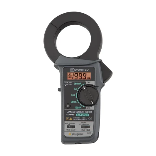 【在庫特価品】KEW 2413R 共立電気計器 新品 キュースナップ 漏れ電流・負荷電流測定用クランプメータ (携帯ケース付き）