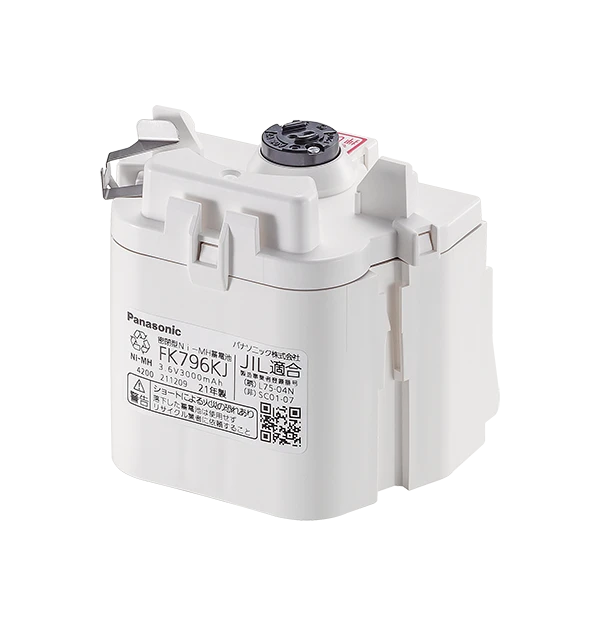FK796KJ パナソニック 純正部品 新品 非常灯用交換電池  3.6V3000mAh FK796K後継品 89292463 [SOU]