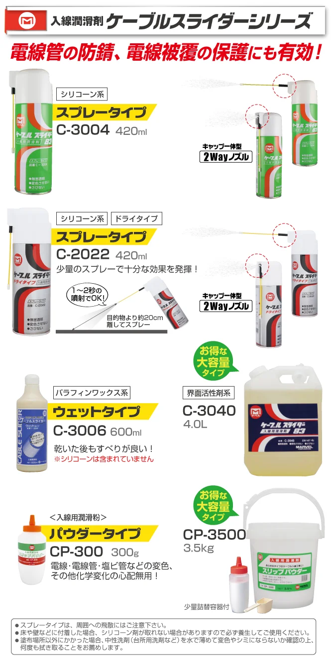 ケーブルスライダーシリーズ