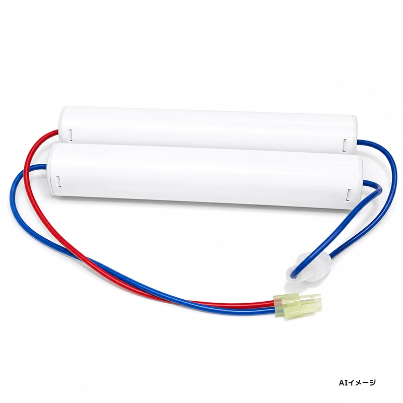 N-8DAH2LP 相当品 (同等品) 電池屋製新品 三洋電機製機器用交換電池 9.6V4000mAh ＜年度シール付き＞ コネクター付きそのまま取付できます。