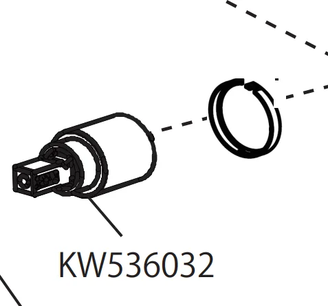 【在庫特価品】KW536032 TOTO 純正部品 新品 バルブカートリッジ セラトレーディング用