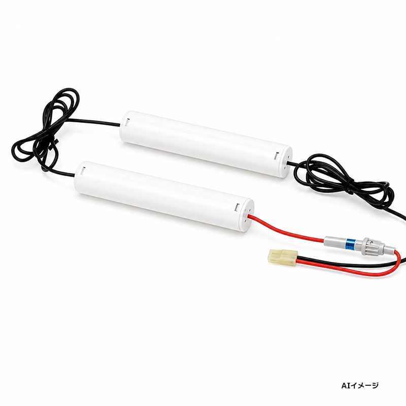 2-3NR-CX-LEB相当品 (同等品) 電池屋製新品 7.2V2500mAh 非常灯用交換電池 <年度シール付き> コネクター付きそのまま取付できます。