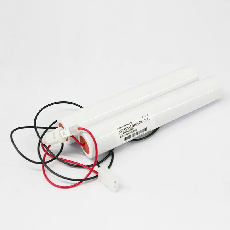 2-3HR-CY-LEQB相当品 電池屋製 新品 東芝ライテック製非常灯用交換電池 <年度シール付き> ( 2-3NR-CX-LE-N B 相当品)( 2-3NR-CH-LEB 相当品) 東芝ライテック 相当品 コネクター付きそのまま取付できます。