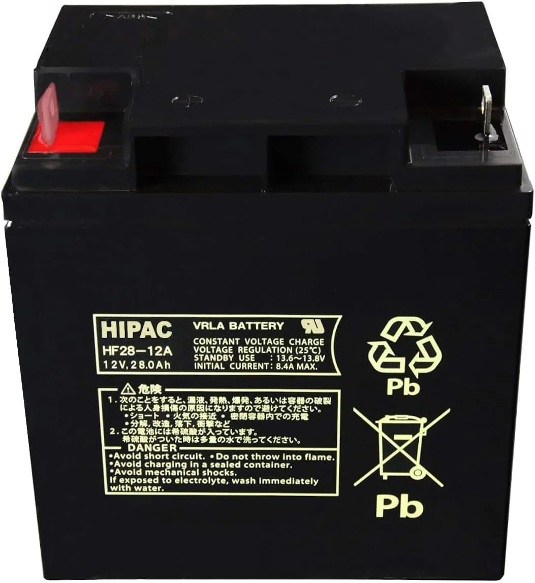 HF28-12A エナジーウィズ 純正部品 新品 高率放電タイプ鉛蓄電池  (旧:新神戸、日立化成、昭和電工) 《ハイパック》 HFシリーズ 【端子形状:B1】
