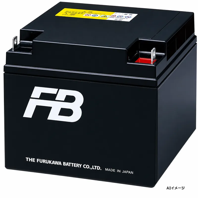 12m38B 古河電池製 新品 12V38Ah小型制御弁鉛蓄電池 mシリーズ