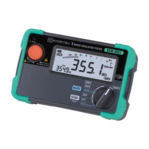 KEW 3551 共立電気計器 新品 一瞬で測定!応答速度の大幅アップで作業効率向上!絶縁抵抗計 (KEW 3023A KEW 3021A 後継品)