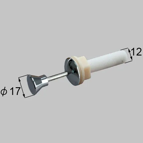 QRN382 LIXIL・トステム 純正部品 新品 AL金属ツマミ 洗面化粧台部品 【送料全国一律275円】