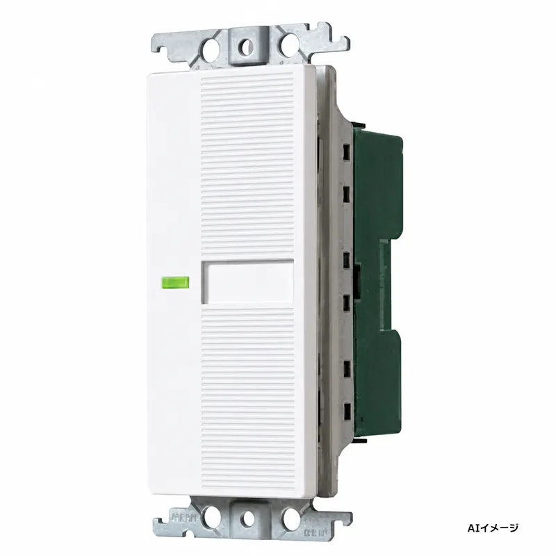 WTC5383WK パナソニック 新品 コスモシリーズワイド21 埋込電子トイレ換気スイッチ(照明・換気扇連動形)(換気扇消し遅れ0～約30分可変形)(ホワイト)