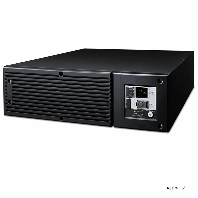 BU300RW オムロン製 新品 常時インバータ給電方式 ラックマウント型UPS(無停電電源装置)【代引不可】【時間指定不可】<メーカー直送品>