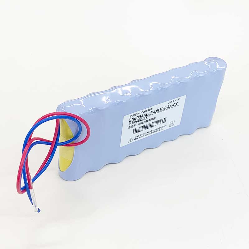 8N-600AACL 相当品 SANYO製相当品 組電池 非常警報 SAXA(サクサ) ターミナルアダプター 等用 9.6V600mAh コネクターなしリード線のみ
