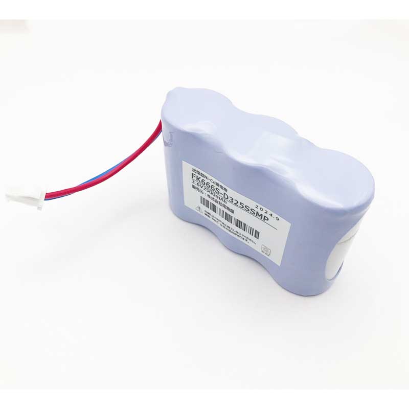 FK666相当品(同等品) 電池屋製 パナソニック製誘導灯用交換電池 <FK831相当品(同等品)> 3.6V2500mAh<年度シール付き> コネクター付きそのまま取付できます。