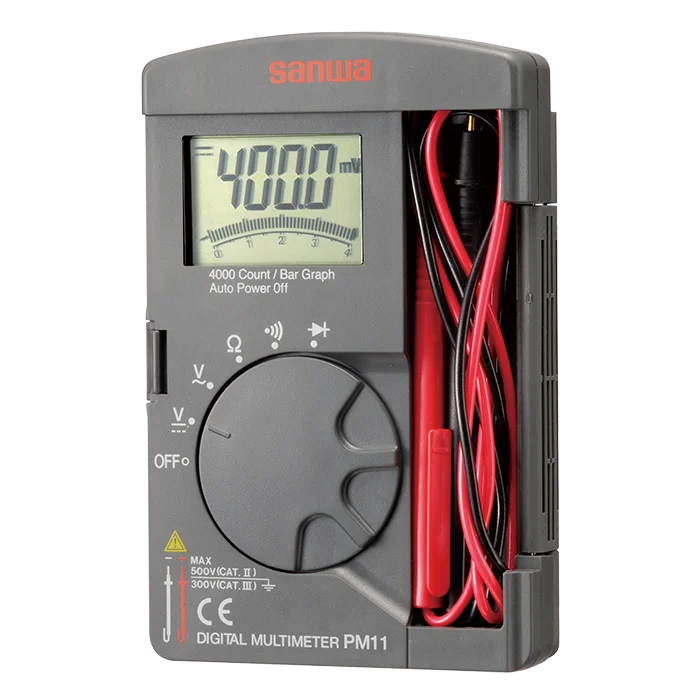 PM11 デジタルマルチメータ/ポケットタイプ テスタ 三和電気計器