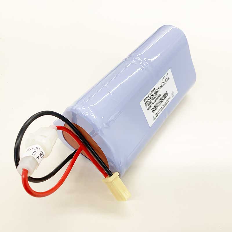 N6-DW2相当品 7.2V3500mAh 岩崎電気製非常灯機器用交換電池 俵型2V 3Pコネクター付き