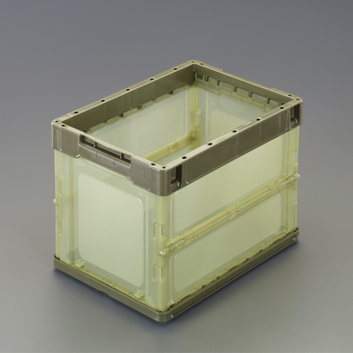 EA506AA-29E エスコ 366x264x272mm/20.0L コンテナ(透明OD/薄型/5コ) (ESCOオリジナル 20.5)