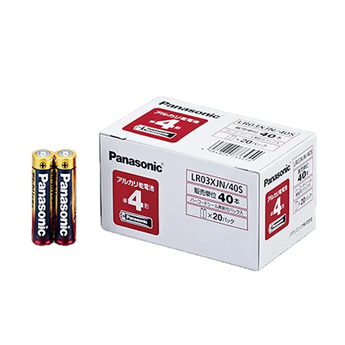 LR03XJN/40S 1箱(40本) パナソニック 新品 単4形 アルカリ乾電池 【全国一律送料450円】