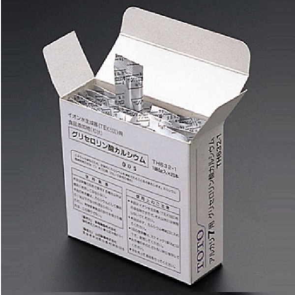TH632-1 TOTO 純正部品 電気分解促進剤(グリセロリン酸カルシウム、4g×20本)