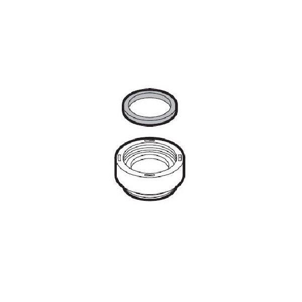 THD7 TOTO 純正部品 取り付け部品(外ねじ水栓用、W26山20)【送料全国一律275円】