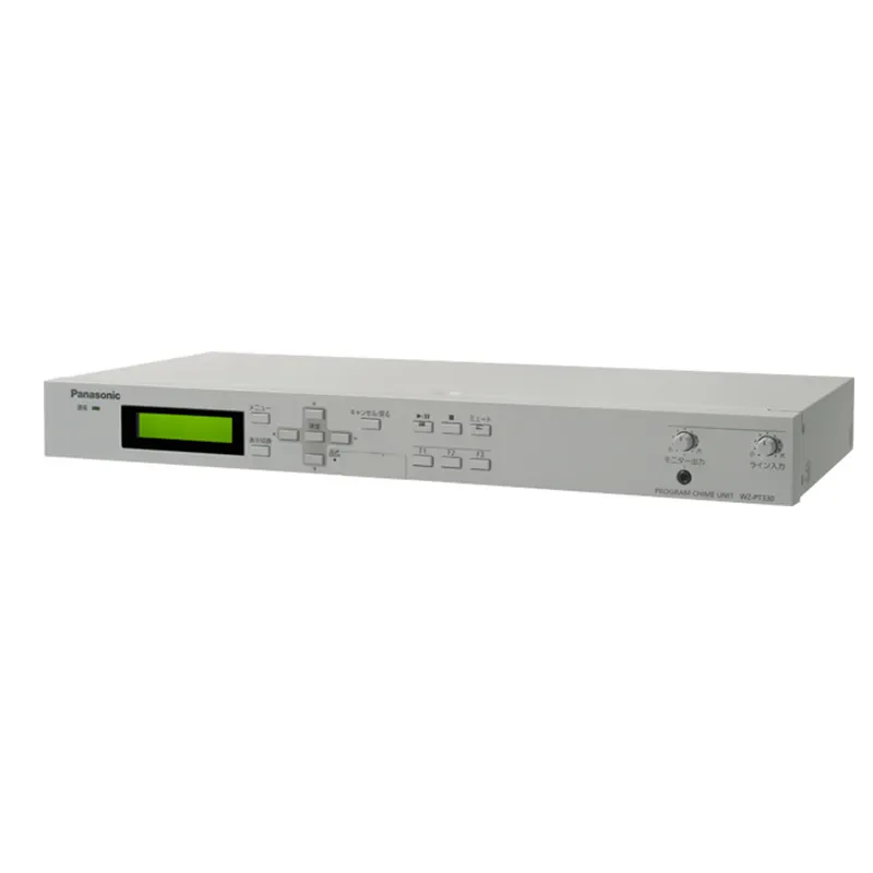WZ-PT330 パナソニック 新品 プログラムチャイムユニット 設定時刻に音源を再生するチャイムユニット+プログラムコントローラー 音響設備