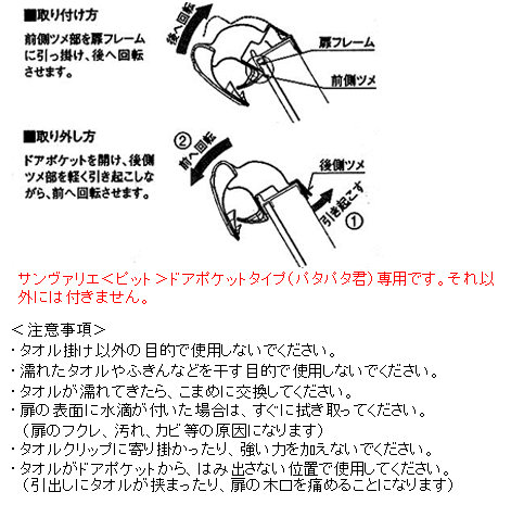 注意書き