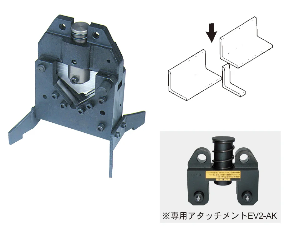 EV2-AKC カクタス 純正品 アングルカッター（EV-200、EV-250シリーズ専用）EV2-AK用 CACTUS