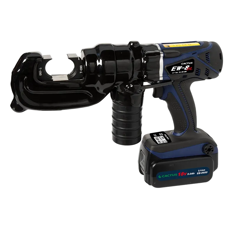 EW-8DL-JB0 カクタス 純正品 電動式圧縮工具 充電器・電池パックなしセット 18V/14.4V兼用 CACTUS