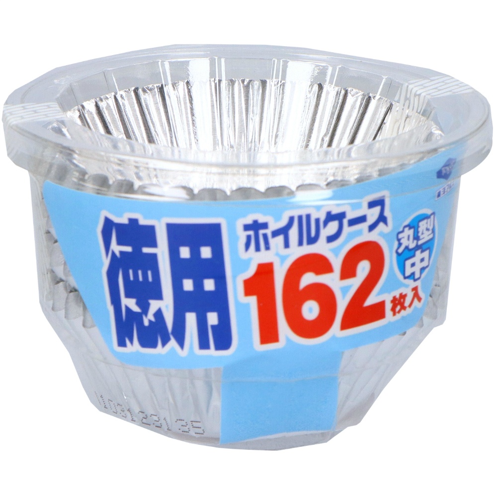 東洋アルミ 純正品 徳用ホイルケース丸型中162枚 4901987216469【単品販売。ケース販売ではございません。】