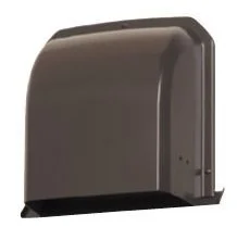 VB-DG100S3-T グレイッシュブラウン塗装 パナソニックエコシステムズベンテック 純正品 深形パイプフード Φ100用 ステンレス製 着脱ガラリ付 防火ダンパーなし