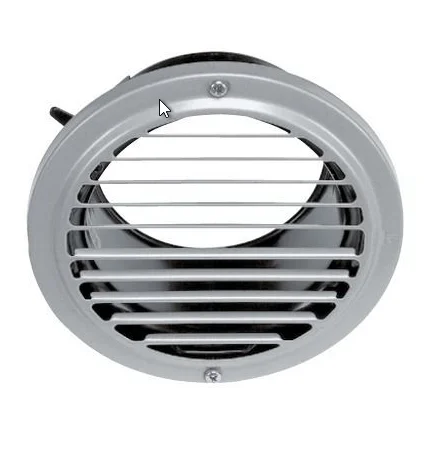 VB-FE100S シルバーメタリック パナソニックエコシステムズベンテック 純正品 ステンレス製 Φ100mm 軒天用ベントキャップ ガラリ付 耐塩害