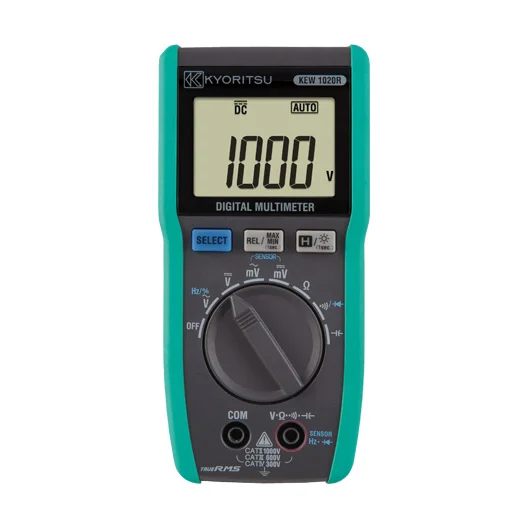 KEW 1020R 共立電気計器 キューマルチメータ デジタルマルチメーター DC/AC 1000Vまで測定可能