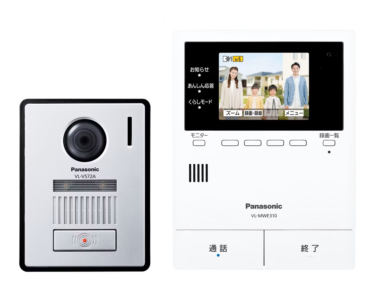 VL-SVE310KFA パナソニック 新品 テレビドアホンどこでもドアホン 宅配ボックスCOMBO、COMBO-LIGHTとの連携で荷受けをお知らせ 見知らぬ来訪者にはドアホンが応答する「あんしん応答」